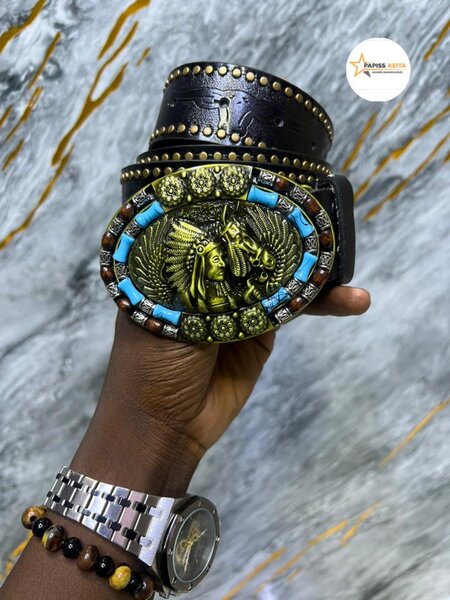 Ceinture western avec boucle