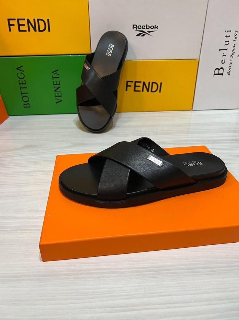 Sandales en cuir élégant