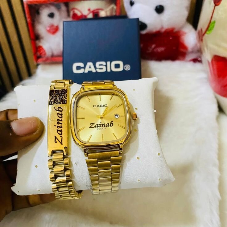 Montre+bracelet personnalisée