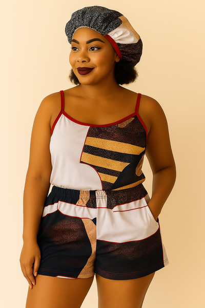 Pyjama Femme Imprimé Africain