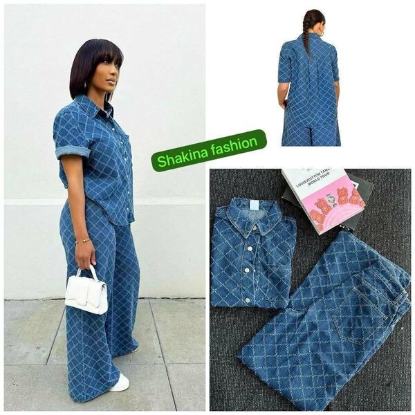 Ensemble Denim Élégance