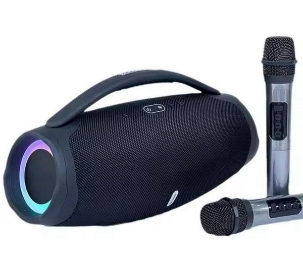Enceinte Bluetooth Boom avec 2 Microphones