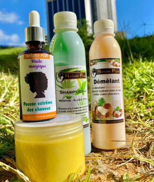 Set de soins capillaires naturels