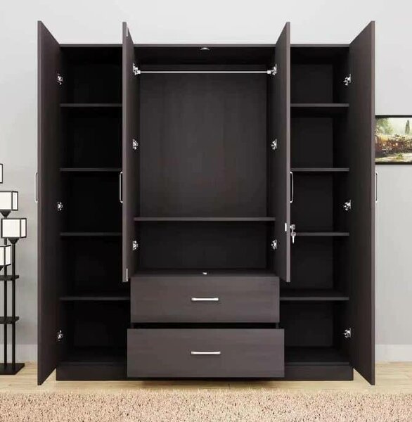 Armoire de rangement moderne en bois