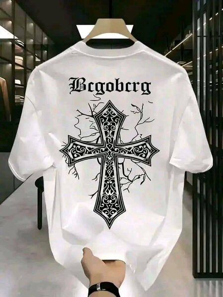 T-shirt homme Begoberg croix gothique