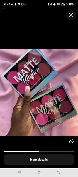 Matte Blusher Palette Set