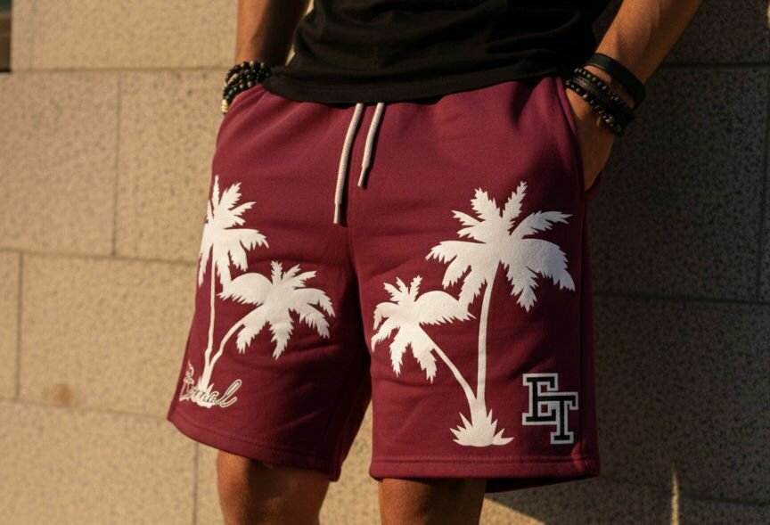 Short de bain homme Floral