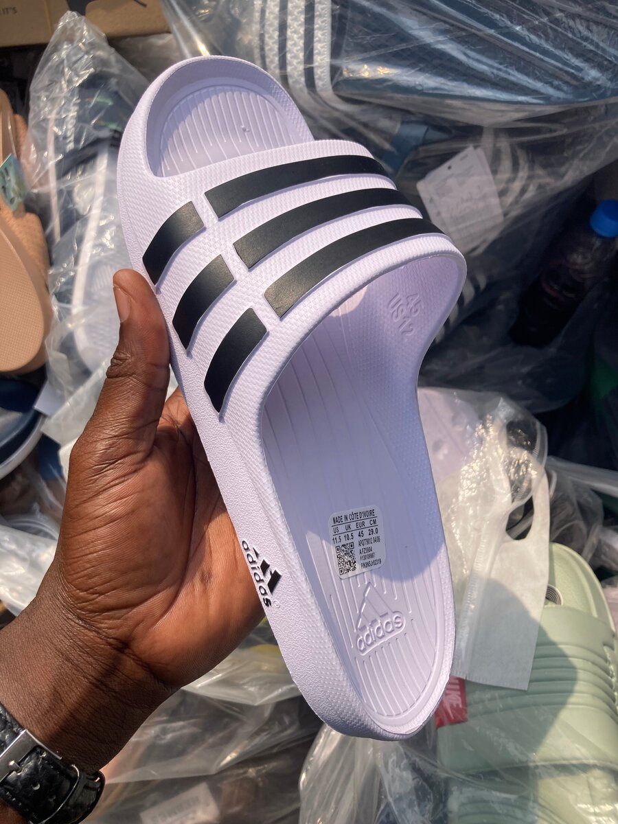 Adidas Slide Blanche pour Homme