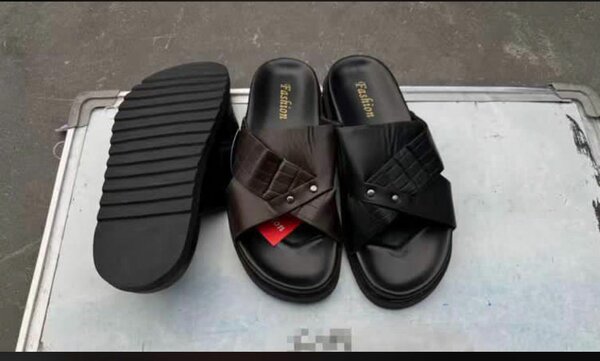 Sandales cuir homme confort