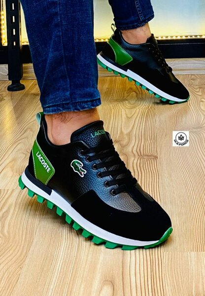 Baskets Lacoste Homme Noires