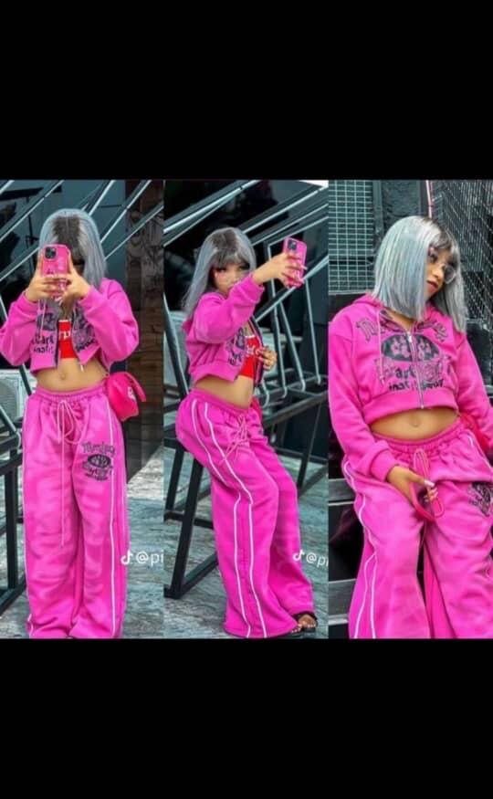 Ensemble survêtement coloré