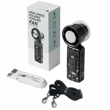 Mini ventilateur led