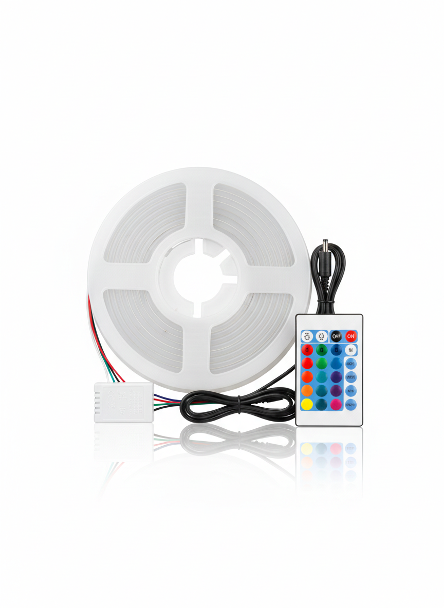 Kit ruban LED RGB avec télécommande