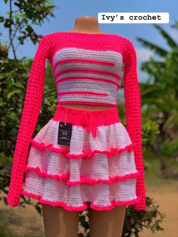 Ensemble crochet pour femme