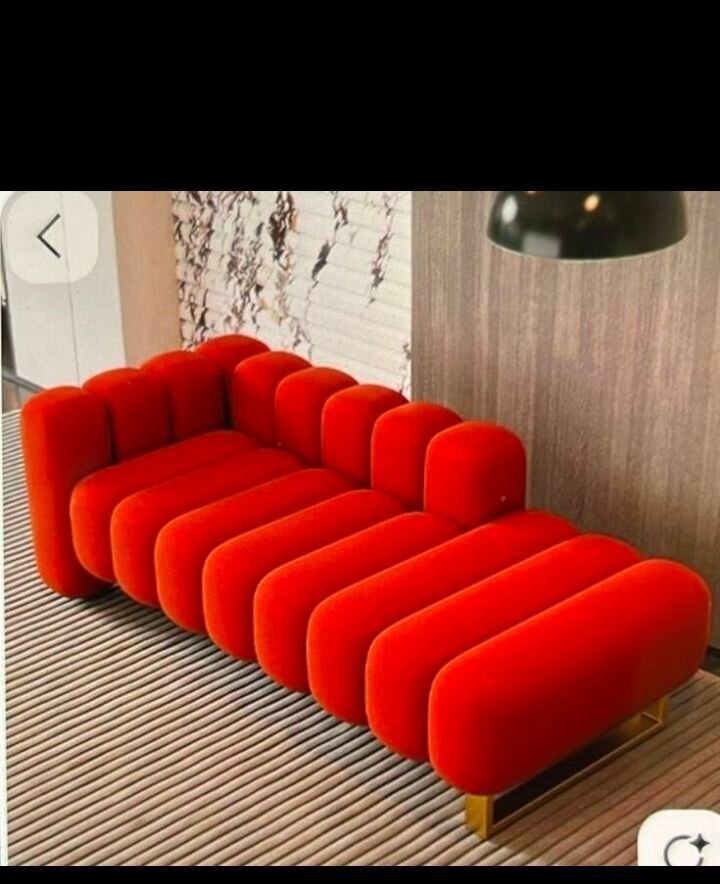 Canapé moderne design velours