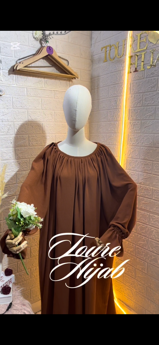 Robe Abaya Élégante Femme