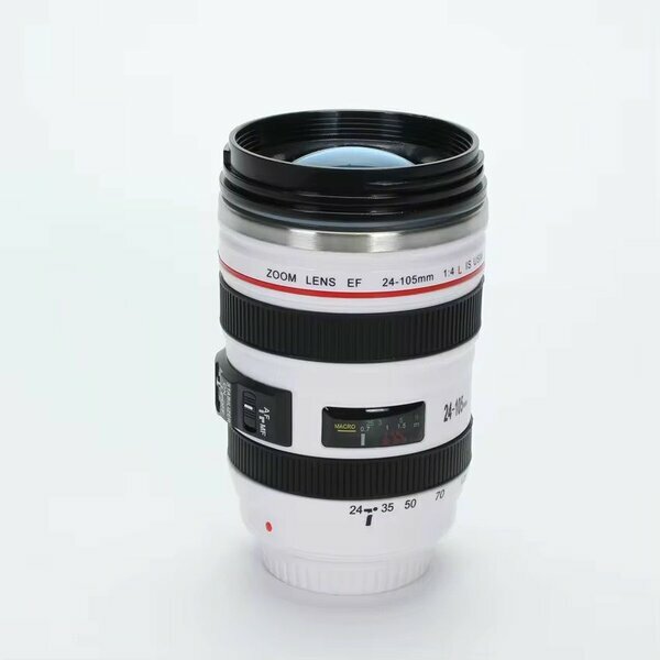 Mug isotherme objectif photo