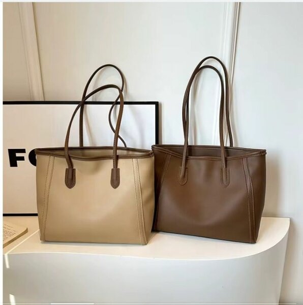 Sac fourre-tout en cuir pour femme