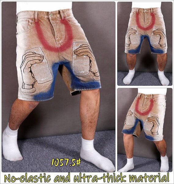 Shorts homme décontractés épais