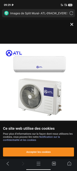 Climatiseur ATL 1,5 Cv
