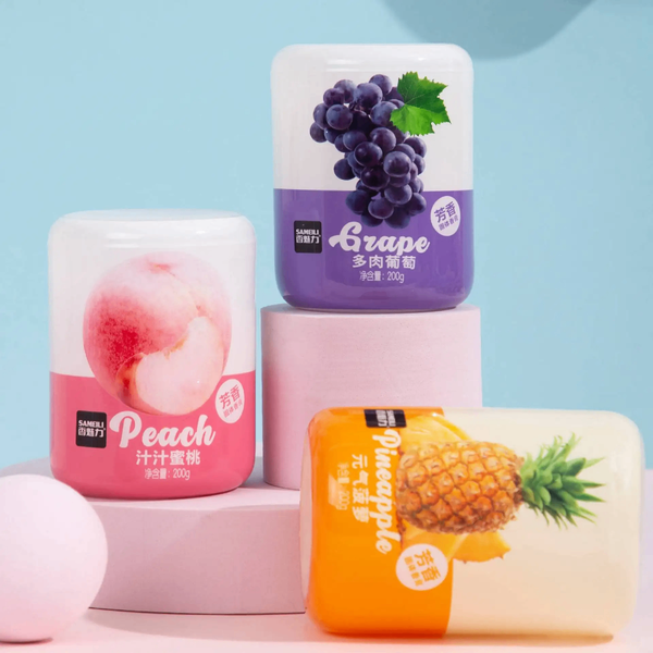 Bougies parfumées assorties