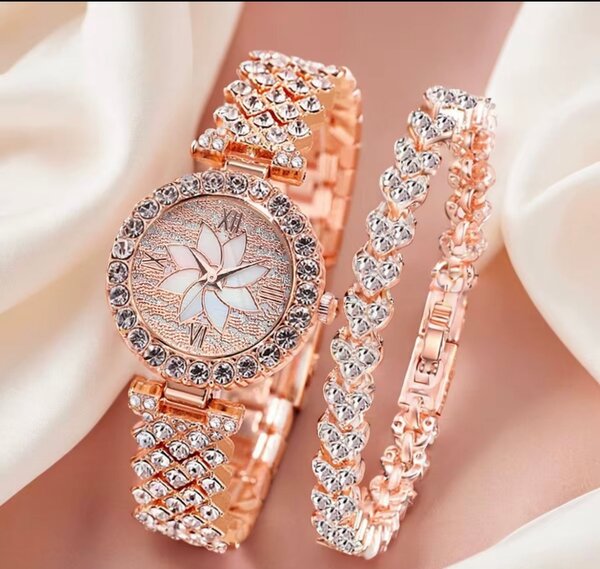 Montre Diamant Éclatante