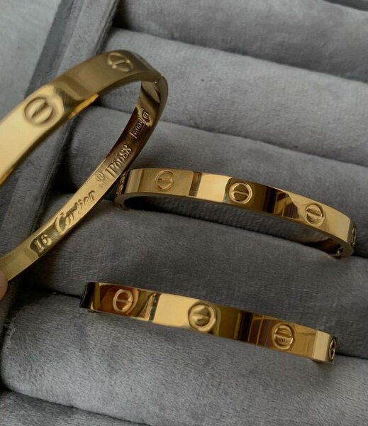 Elegant Gold Plated Bracelets