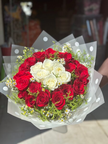 Bouquet de roses élégantes