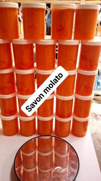 Savon molato en pot 500g