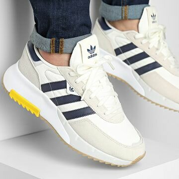 Adidas blanche homme - Baskets sportswear