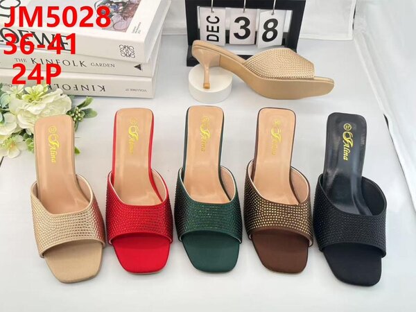 Mules femme élégantes strass