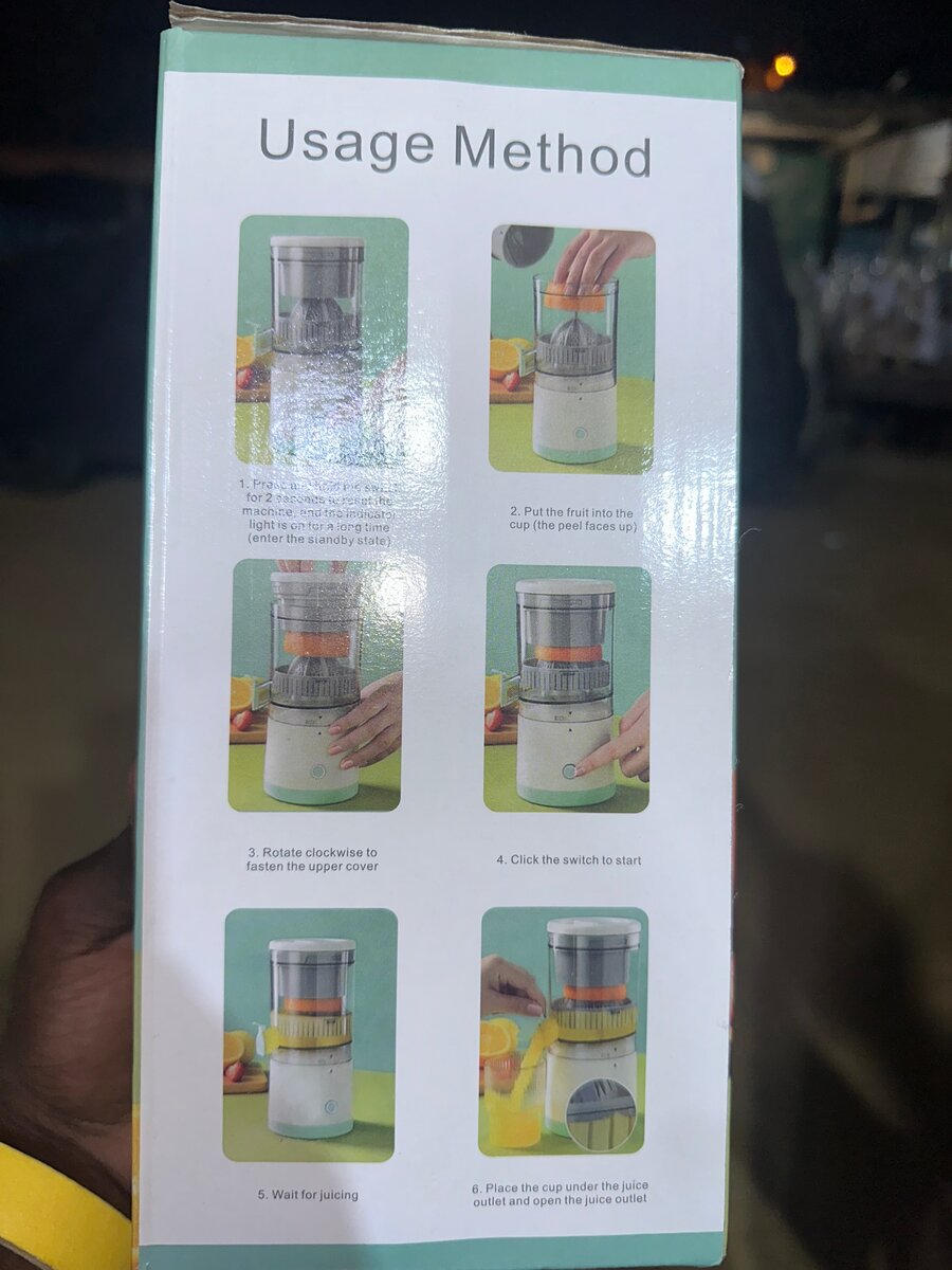 Presse agrumes électrique USB