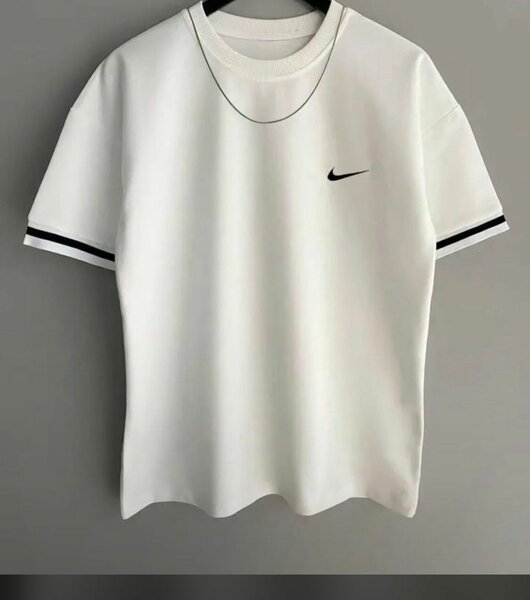 T-shirt Nike blanc homme