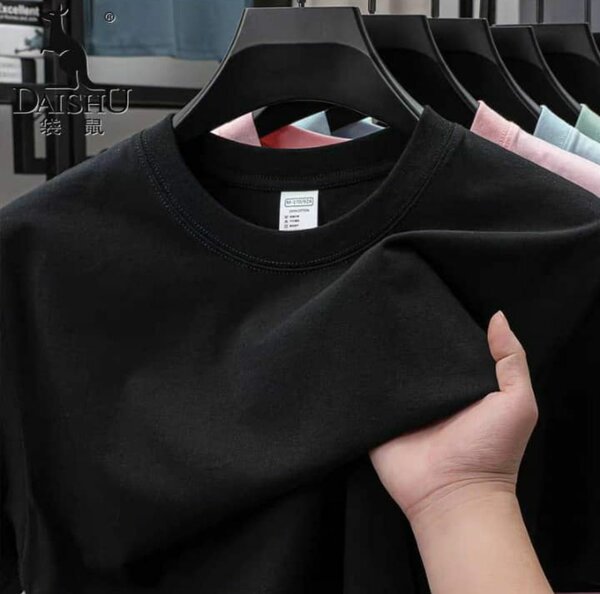 T-shirt en coton unisexe confortable