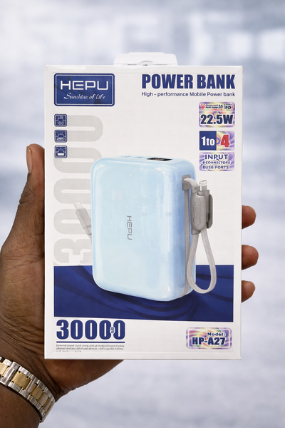 HEPU Power Bank 30000mAh 22.5W