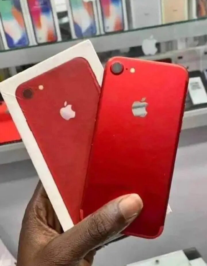 iPhone 7 Rouge avec Boîte