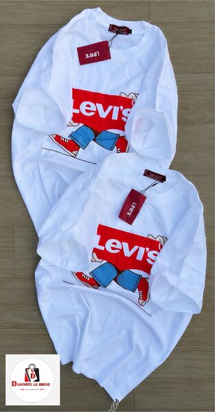T-shirt Levi's blanc unisexe