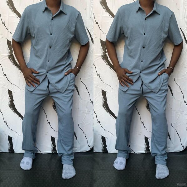 Chemise et Pantalon Hommes Élégants