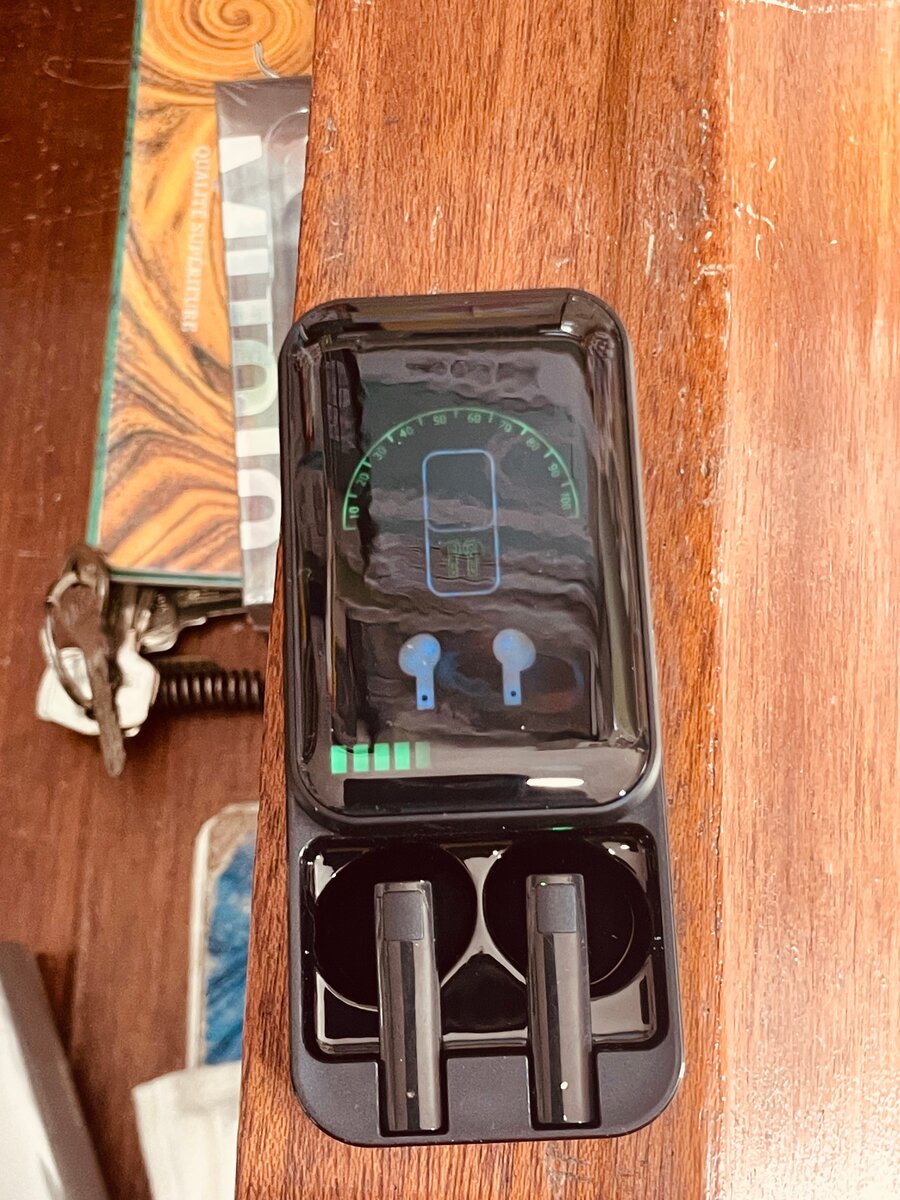 Écouteurs Sans Fil avec Écran LED