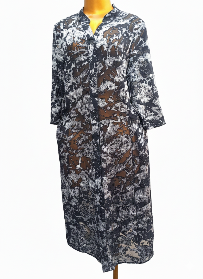 Robe maxi légère imprimée