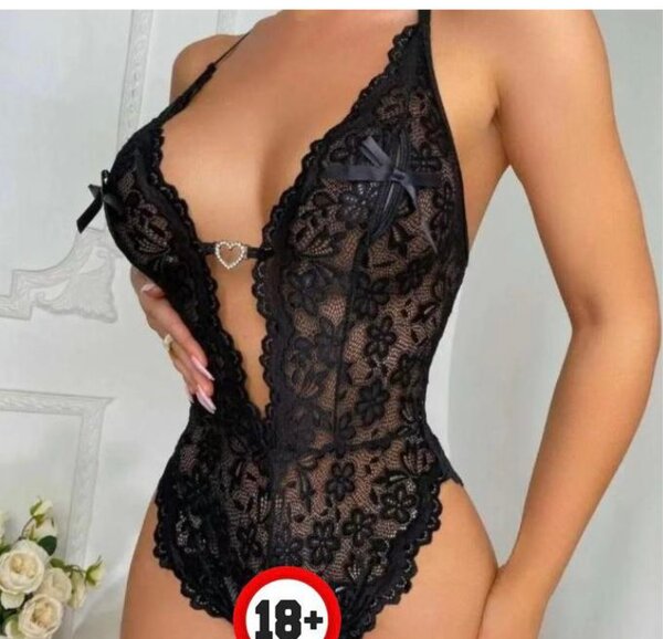 Body en dentelle noir séduisant