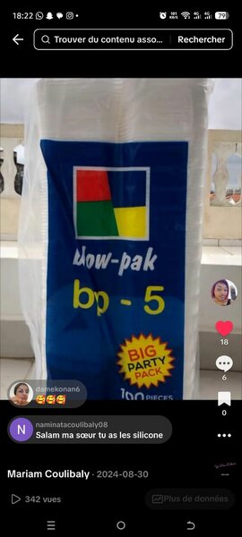 Boîtes à repas jetables 100 pcs