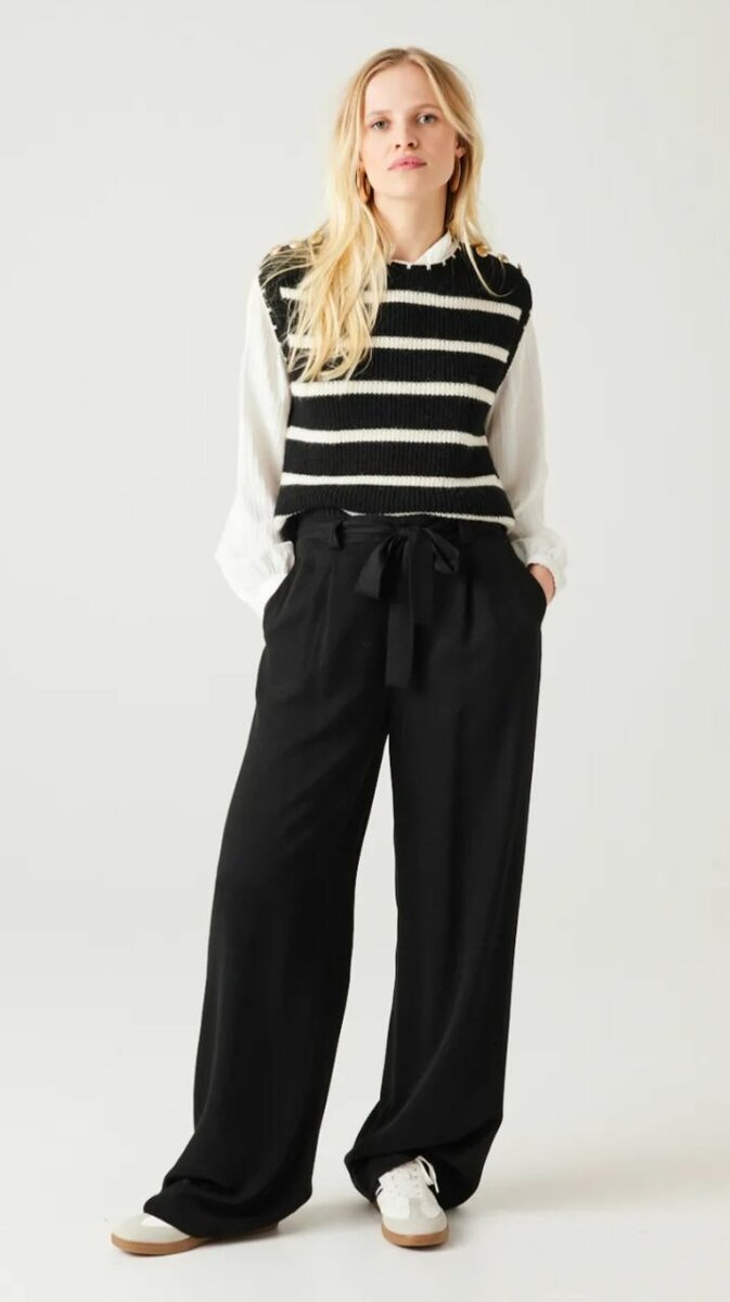 Pantalon noir femme