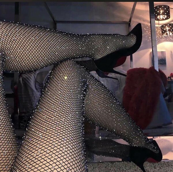 Collants Résille Brillants