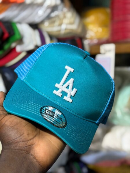 Casquette LA Dodgers bleu turquoise New Era