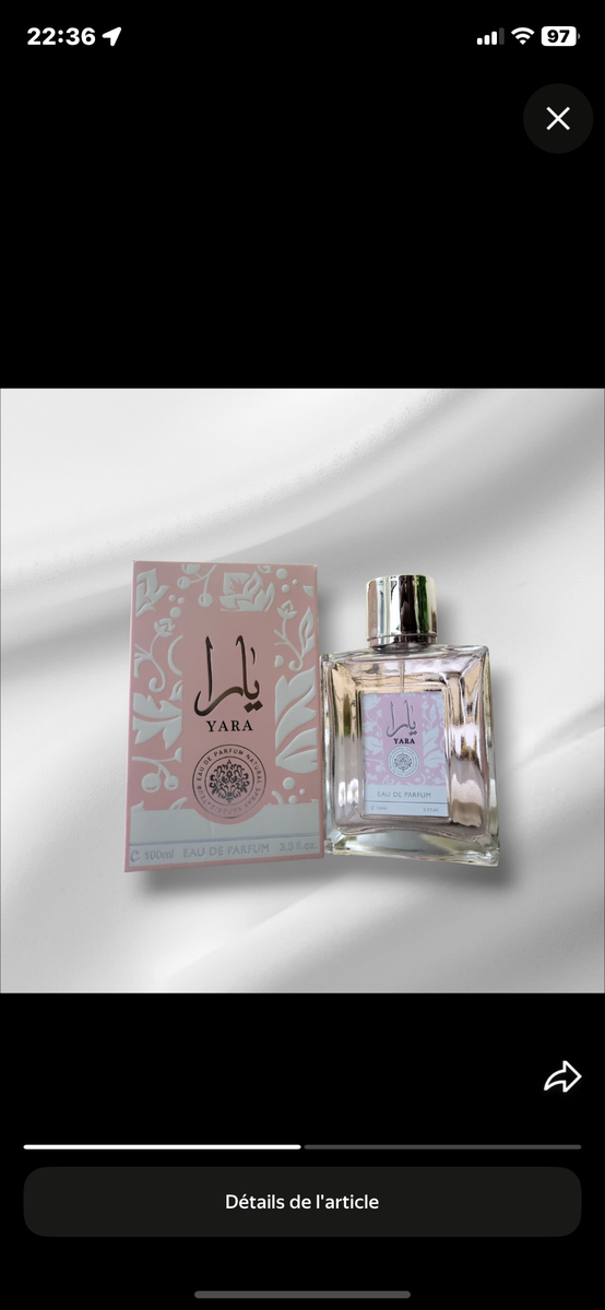 Parfum Yara de Lattafa Eau de Parfum