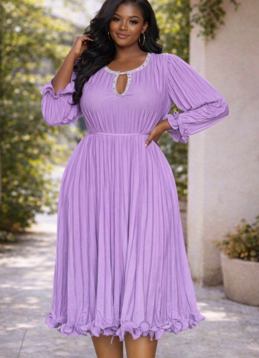 Robe Midi Chic pour Femmes