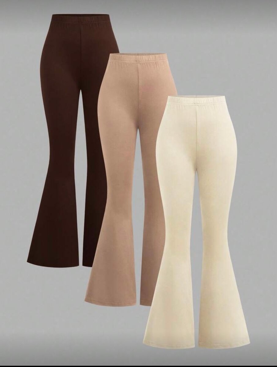 Pantalons évasés élégants