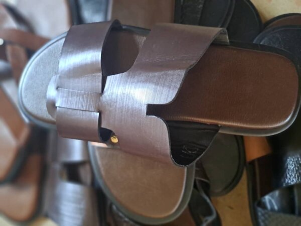 Sandales en cuir pour hommes