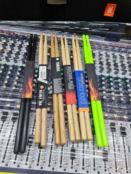 Baguettes de Batterie en Bois